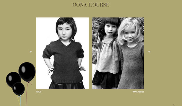 Oona L'ourse_网站开发