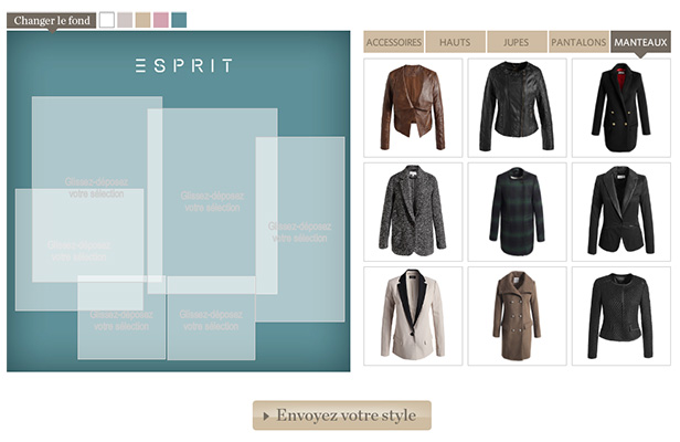 Esprit Mood Board_在线应用开发