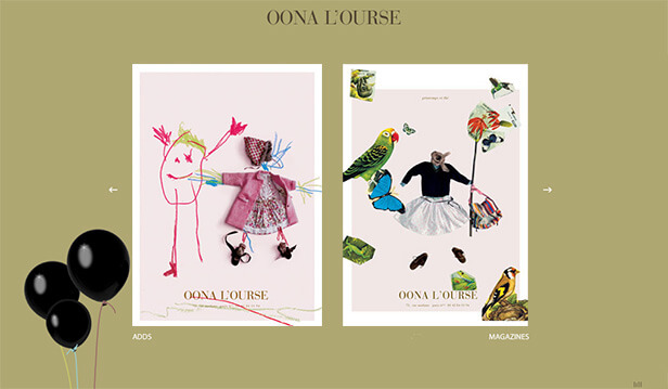 Oona L'ourse_网站开发