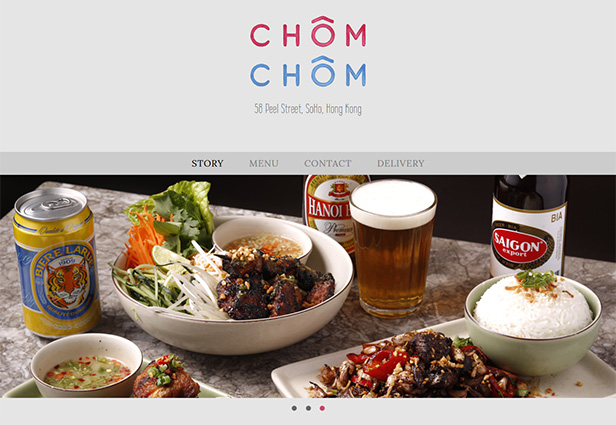 Chôm Chôm Restaurant_网站开发