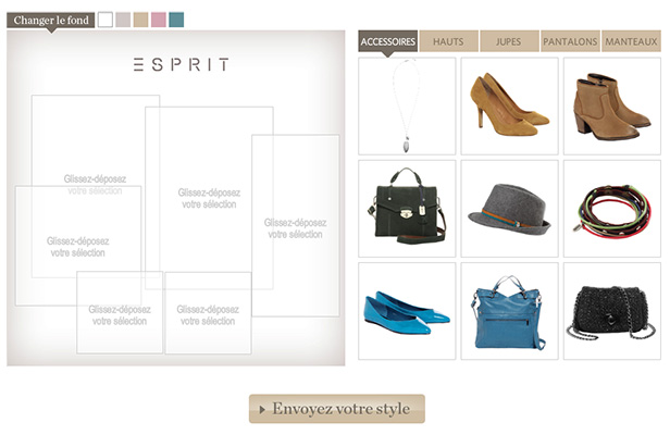 Esprit Mood Board_在线应用开发