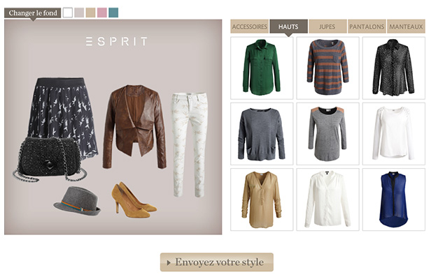 Esprit Mood Board_在线应用开发