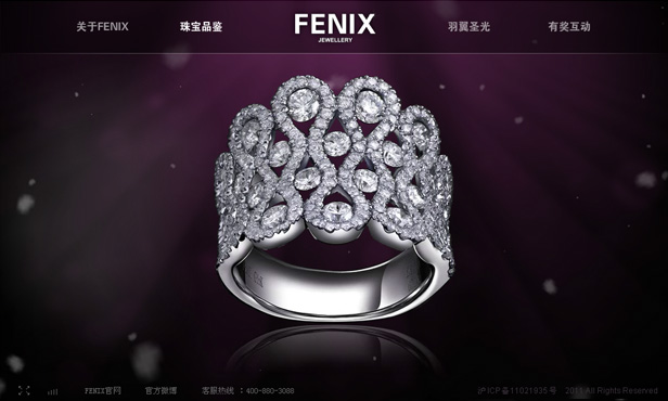 FENIX Jewellery_网站开发