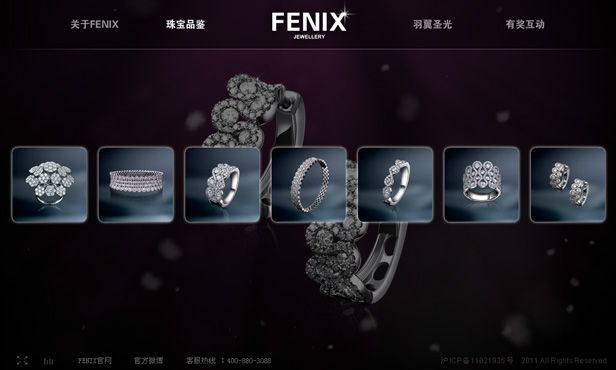 FENIX Jewellery_网站开发