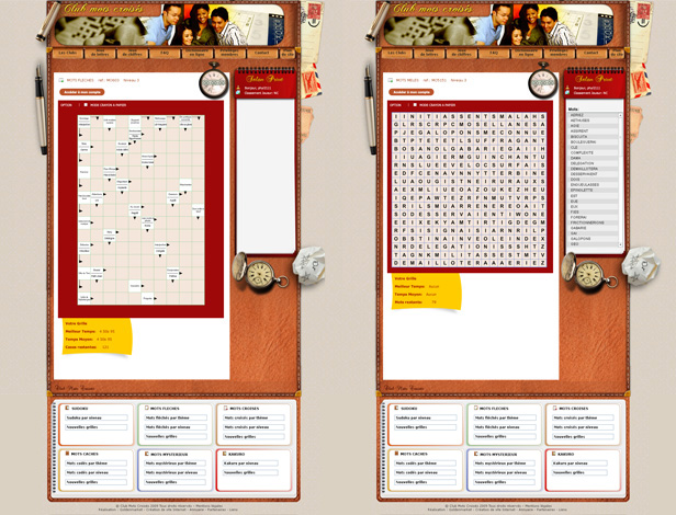 Club Mots Croisés_游戏开发